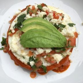 Gluten-free omelette with avocado from 208 Rodeo